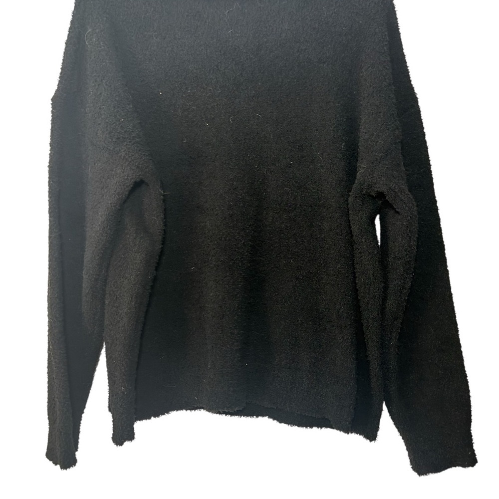 Fantastic Fawn Black Skull Day of the Dead Pullover Sweater Cardigan Size L - Picture 3 of 6